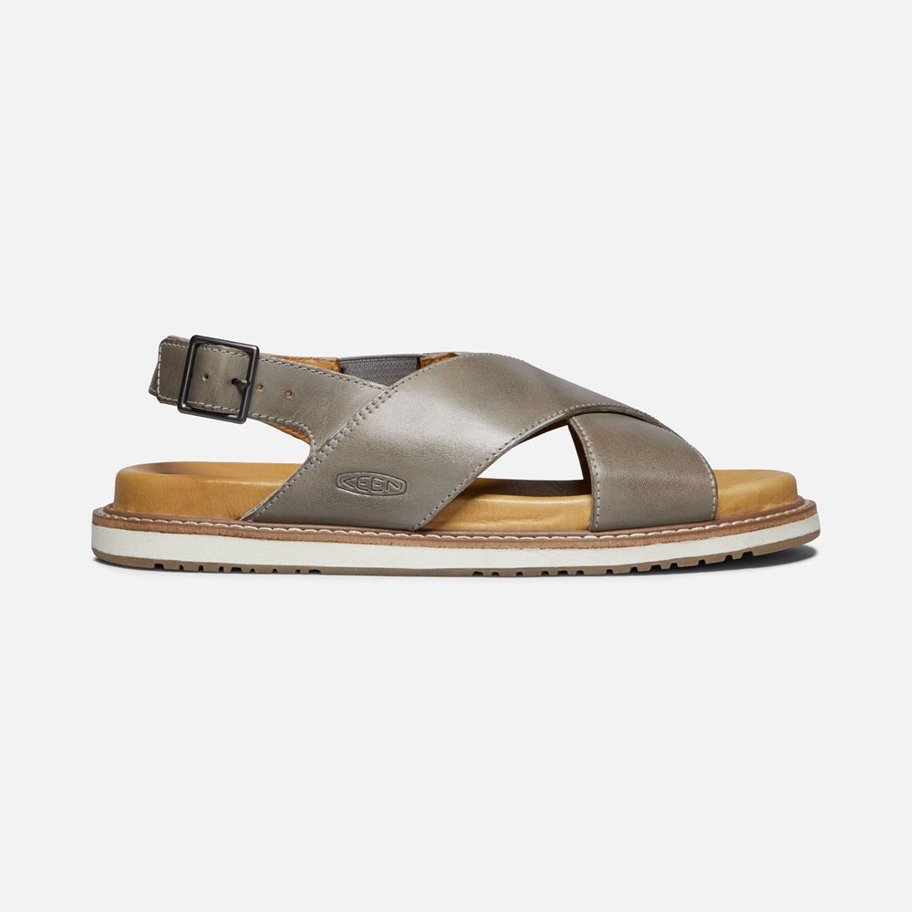 Sandalias con correa Keen Mexico Kaki/Grises - Mujer Lana Cross - LE1579642